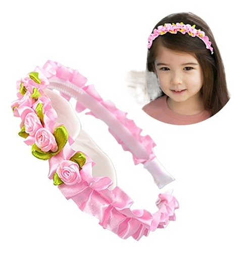 Accesorios For El Cabello For Niñas, Corona De Flores, [u]