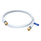 Cable Coaxial Rg6  Cable Coaxial Cuadruple, 2.0 Pies, Color
