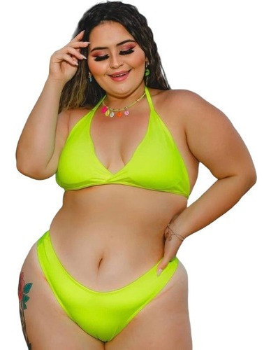 Biquini Asa Delta Plus Size Tendencia Verão Praia 2022