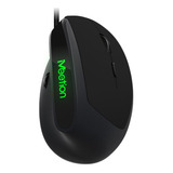 Mouse Ergonomico Vertical Con Cable Meetion M390 Negro