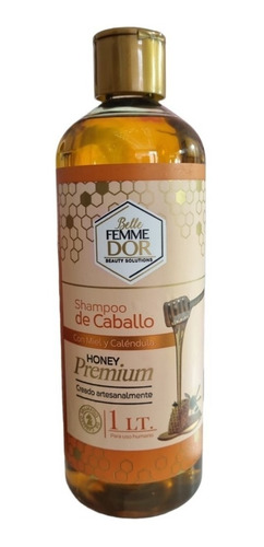 Shampoo De Caballo Honey Premium Femme D´or 1 Lt