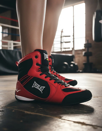 Botas Para Boxeo Everlast Jab El-1127 Rojo | Meses sin interés