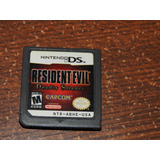 Resident Evil Deadly Silence. Nintendo Ds. Usado. Fisico