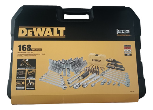 Juego De Copas Y Llaves Dewalt 168 Piezas Nuevo