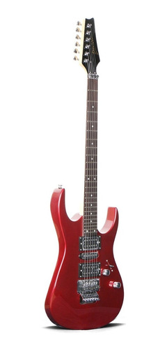 Guitarra Eléctrica Deviser L-g5 Roja, Floyd Rose, C/funda