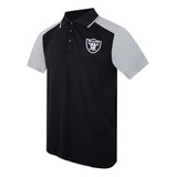 Playera Deportiva Tipo Polo Nfl Las Vegas Raiders Original