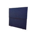 Respaldo Liso D/pie 2 Plazas Chenille.