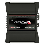 Amplificador Stetsom Ex3000 Black 1 Ohm 3000wrms Top Digital
