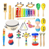 Conjunto De 22 Peças De Brinquedos De Percussão Musical Para