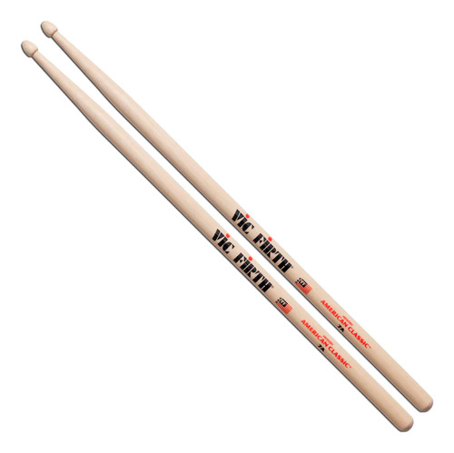 Baquetas American Classic 7a Punta Madera 7a Vic Firth