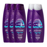 Kit Aussie Moist 2 Condicionadores 180ml + 3 Shampoos 180ml