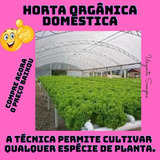 Horta Orgânica Doméstica + Manual Completo- Compre Agora.