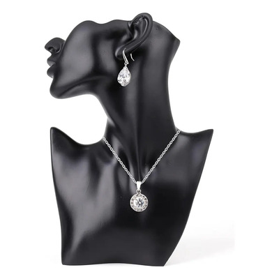 Exhibidor Porta Collar Y Pendientes Tabla Cadenas Aparador