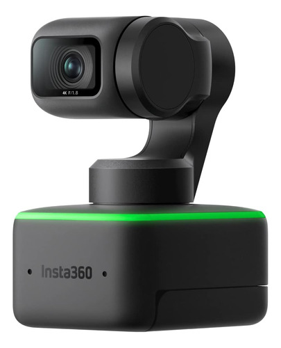 Camara Webcam Insta360, 4 K, Cmos, Con Micrófono, Negro