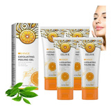 4×gel Exfoliante Orange Para Rostro Y Cuerpo Scr 1008