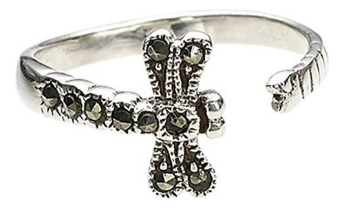 Anillo Para Pie - Cbd Dragonfly Toe Ring Sterling Silver Ma