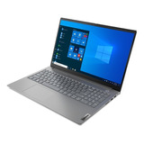 Notebook Lenovo Thinkbook 15-g2-itl Gris 15.6 , Intel Core I7 1165g7  16gb De Ram 1tb Hdd 480gb Ssd, Intel Iris Xe 60 Hz 1920x1080px Freedos