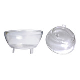 Salseras Plastico Molcajetes Transparentes Fiestas 12 Pzs 