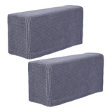 Cubre Brazos De Sofá 2pcs Spandex Jacquard Armrest Cov...