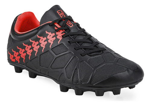 Botines De Futbol Kappa Invictus Fg Negro 2 Solo Deportes