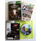 Kit De 4 Jogos Original Xbox 360 (4cds Original+kitnet)