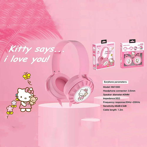 Audífonos Bluetooth Disney Marvel Frozen Sanrio Hello Kitt