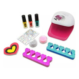 Estudio De Arte De Uñas Para Niñas -manicure -kit De Belleza