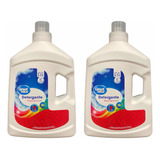 Pack 2x Detergente Líquido Ropa Blanca Color G V  5.5 Litros