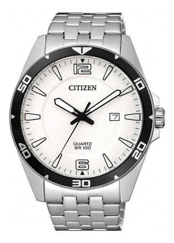 Reloj Citizen Hombre Bi5051-51a Acero Sumergible A. Oficial