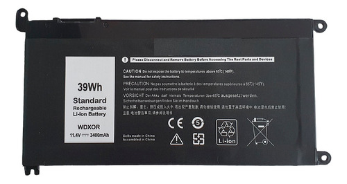 Bateria Para Notebook Dell Latitude 3400 - 11.4v 3 Células