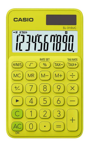 Calculadora Casio Sl 310 Uc Pantalla Extra Grande