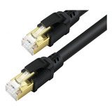 Cable Red Plano Categoría 8 Cat8 Rj45 Utp Ethernet 5m 40gbps