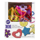 Wilton 101 Piece Cookie Cutter Set, 2304-1040, Child-safe Pl