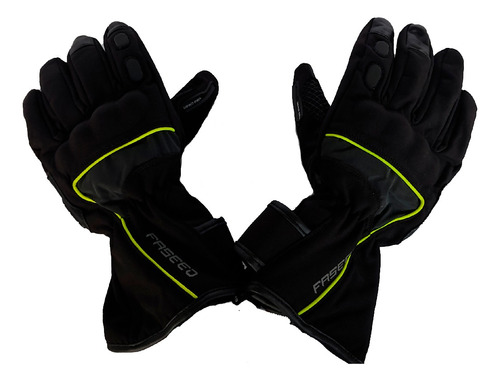 Guantes Impermeables Negros Textil Faseed Aqua-man Fgl 2xl