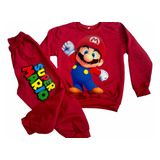 Sudadera Deportiva Niño Mario Bross Movie