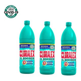 Pack 3 Cloralex De 950ml Cloro Desinfectante Blanqueador