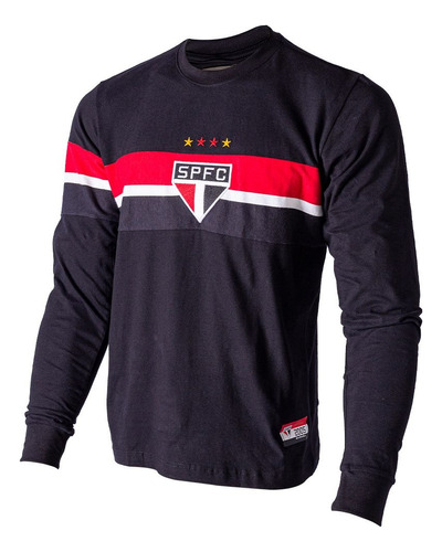 Camisa São Paulo Retrô 2005 Mundial Goleiro Preta Oficial