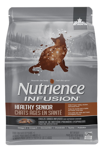 Alimento Nutrience Infusion Gato Senior 5kg