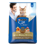 Cat Chow Alimento Para Gato Atún, Pollo Y Queso, 7,5 Kg