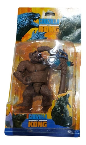 Muñecos Set X1 King Kong Con Hacha + Cadena En Blister 