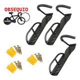 Soporte Pared Bicicleta Rack 3 Unid Original 30 Kg +obsequio