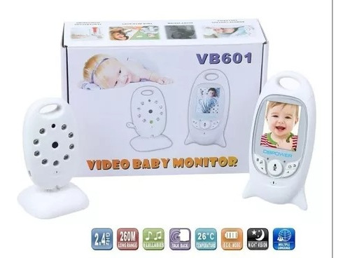 Camara Monitor Bebe Micrófono Visión Nocturna Envío Gratis 