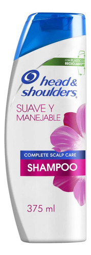 Shampoo Head Shoulders Suave Y Manejable 375 Ml