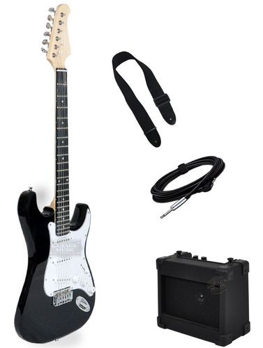 Guitarra Eléctrica Stratocaster Original Amplificador 5w Cd
