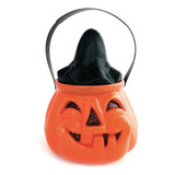  Caramelera Calabaza Naranj .halloween  Cotillon Chirimbolos