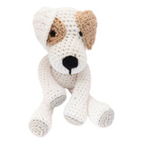 Perro Tejido Crochet Amigurumi -muñeco De Apego- 30cm