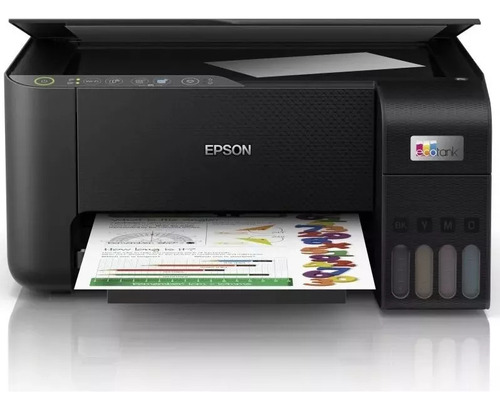 Impresora A Color Multifunción Epson Ecotank L3250 Negro