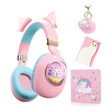 Auriculares 3d 3d Para Gatos Qearfun, 7 Colores, Bluetooth,