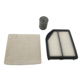 Kit 3 Filtros Aire Aceite Habitaculo Honda Crv 2.4 2012  !!