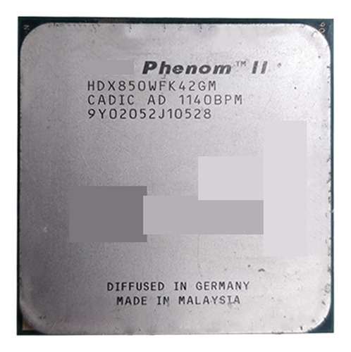 Procesador Amd Phenom Il X4 850 4 Núcleos 3,3 Ghz 95w 4mb